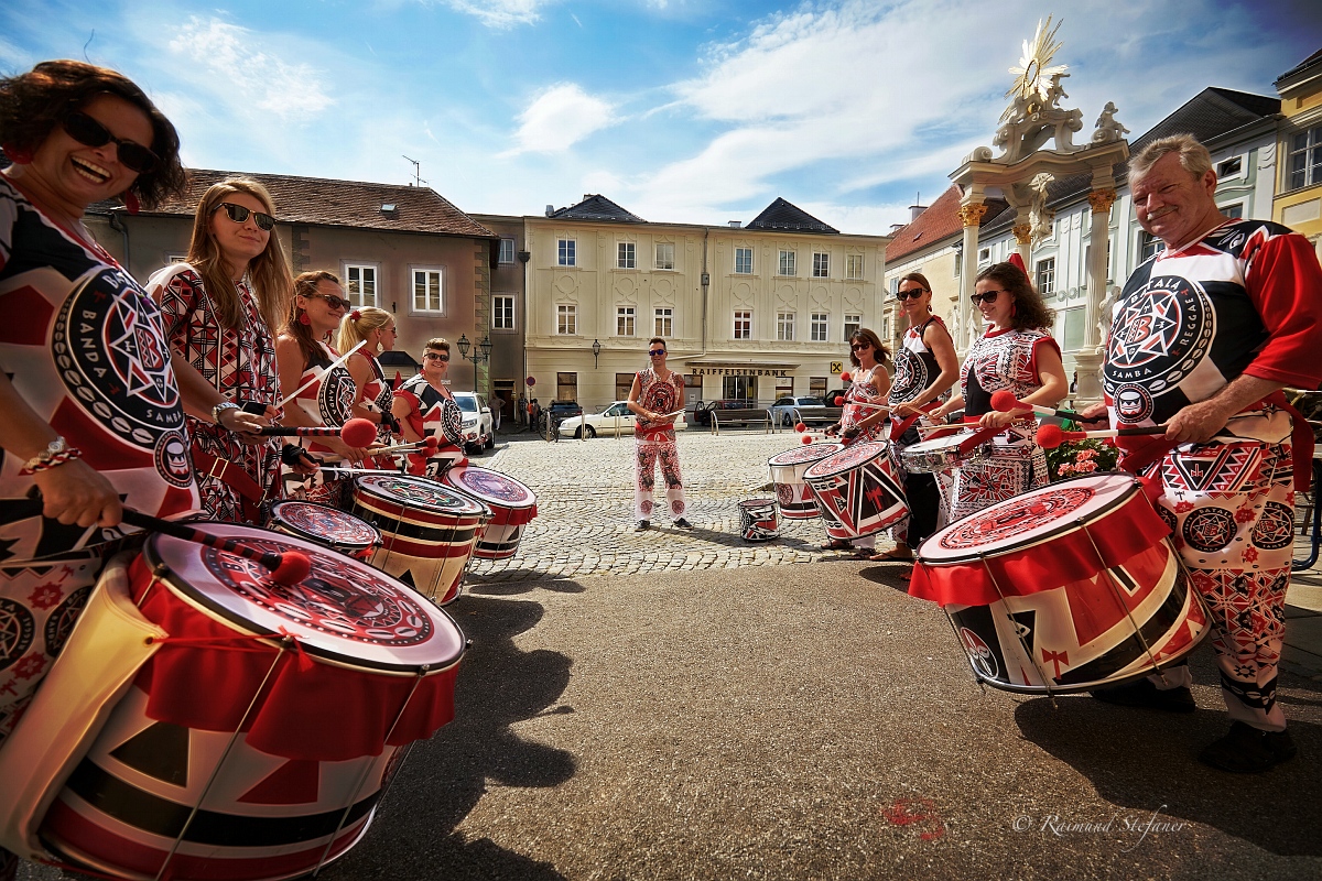 Batala Boom Percussion live Hochzeit Krems Bild 3